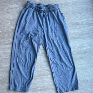 Rachel Blue Elastic Waist Pants
